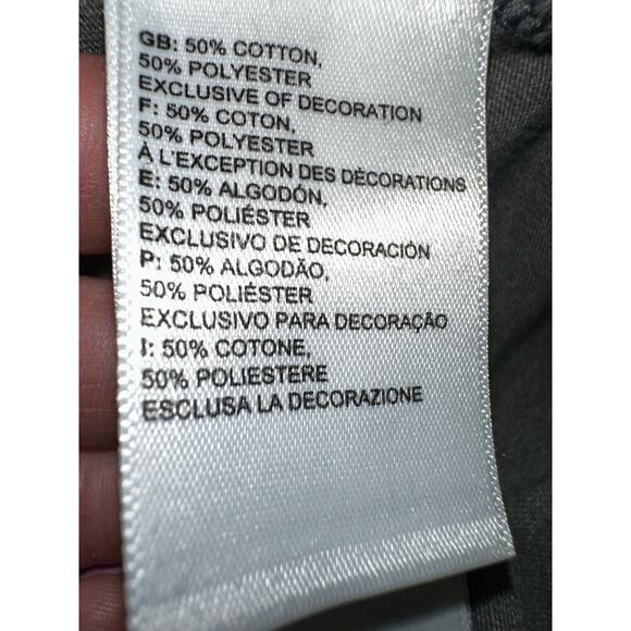 North Face Men’s Short Sleeve T Shirt Gray Small White Logo Never Stop Exploring - Picture 5 of 5